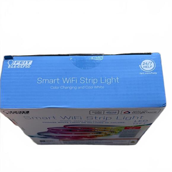 FEIT Smart WiFi LED Strip Light - Multicolor - Picture 2 of 3